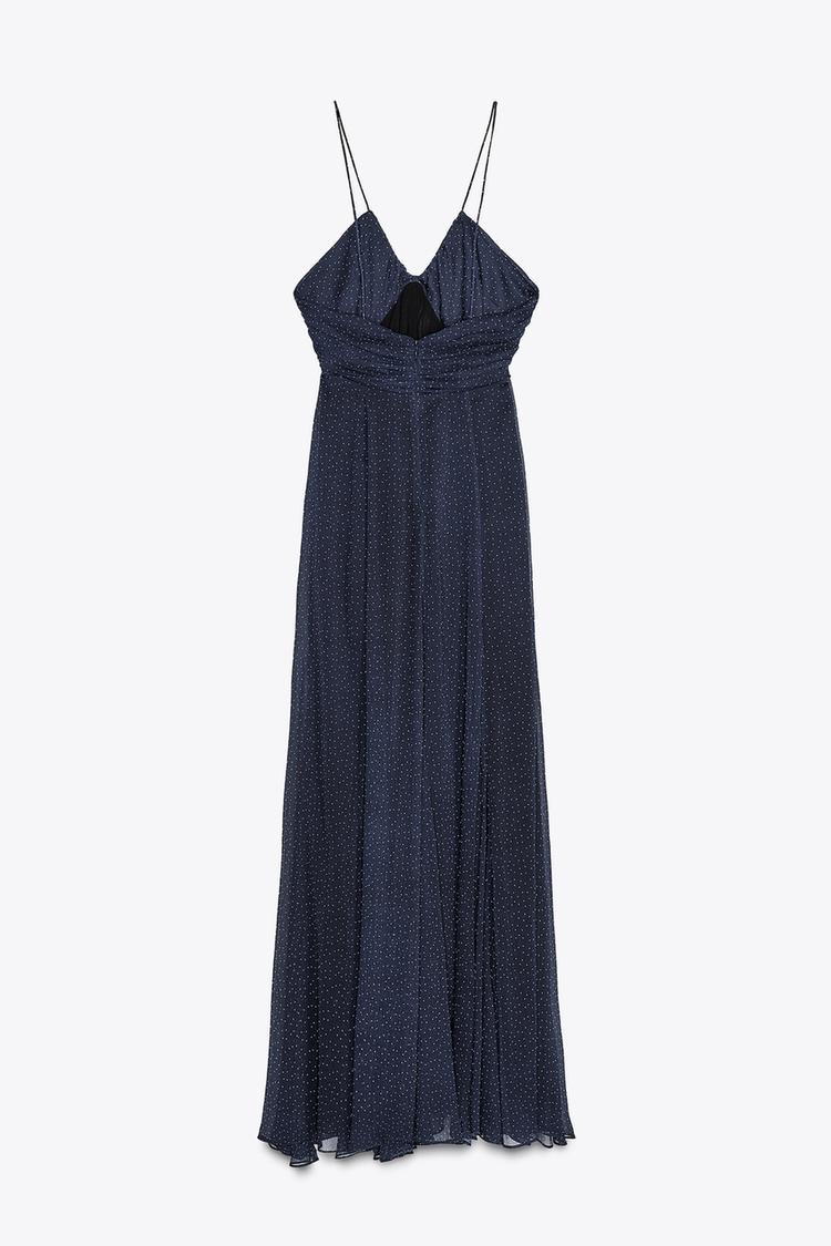 VIOLETA - VESTIDO LARGO DE TIRANTES FINOS