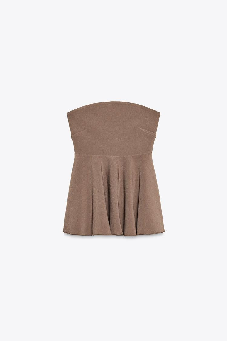 SARA - CONJUNTO TOP Y FALDA
