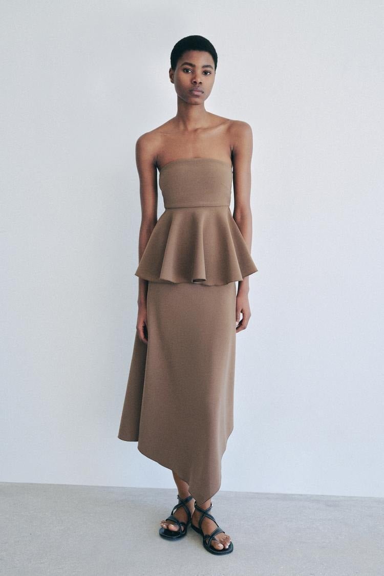 SARA - CONJUNTO TOP Y FALDA