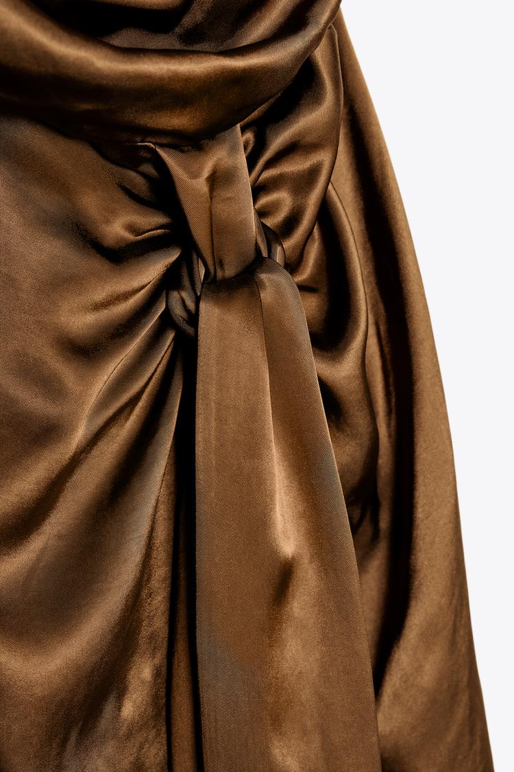RAMONA - VESTIDO MIDI SATINADO