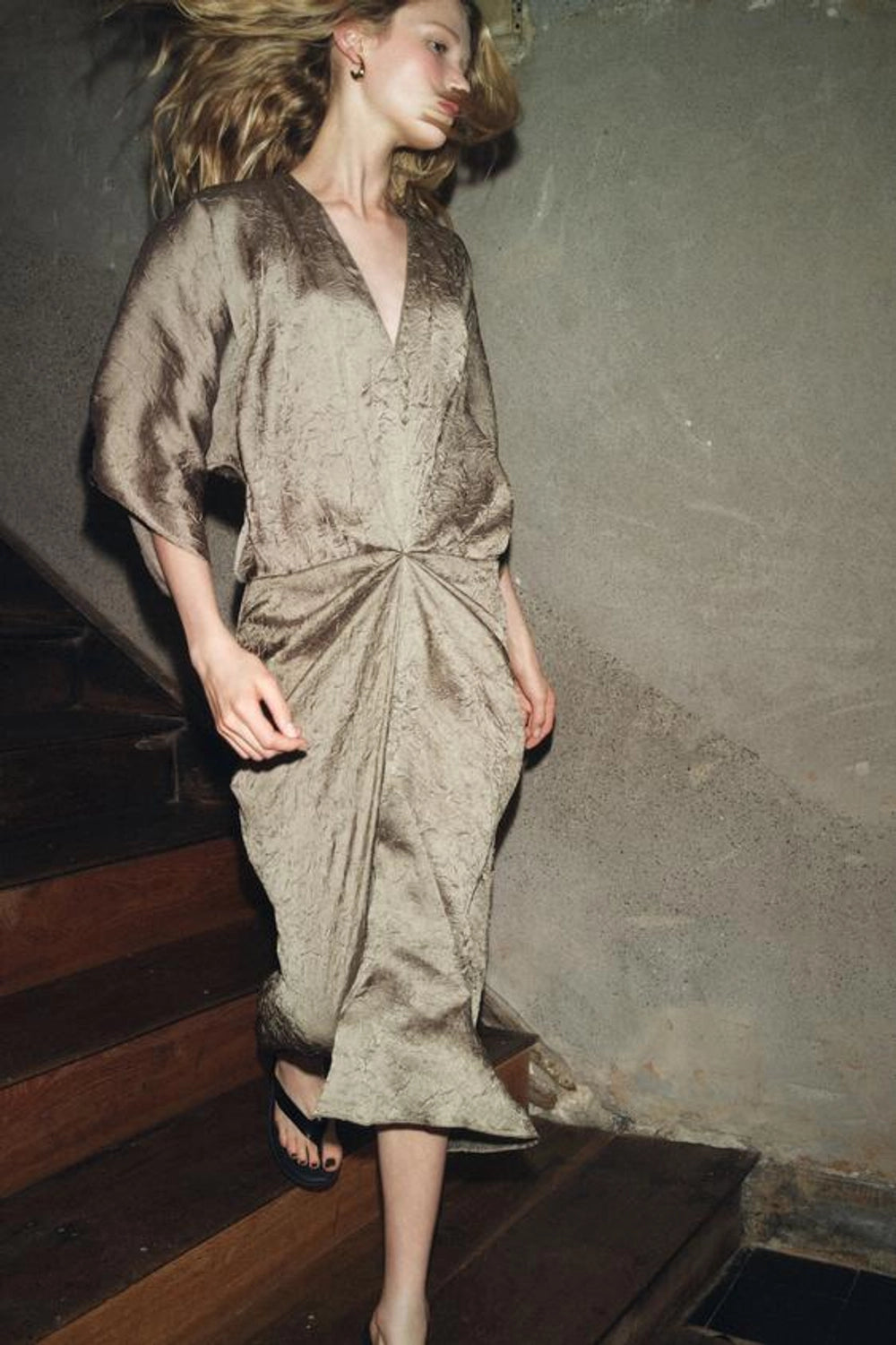 LORENA - VESTIDO CON EFECTO ARRUGADO