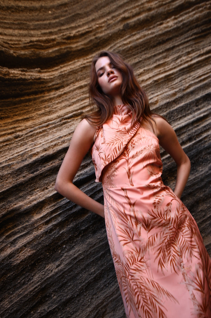 IRIS- VESTIDO CON ESTAMPADO FLORAL