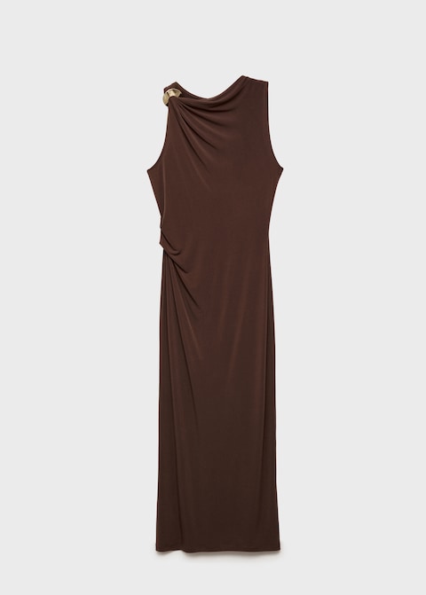 MARTA - VESTIDO MIDI ENTALLADO