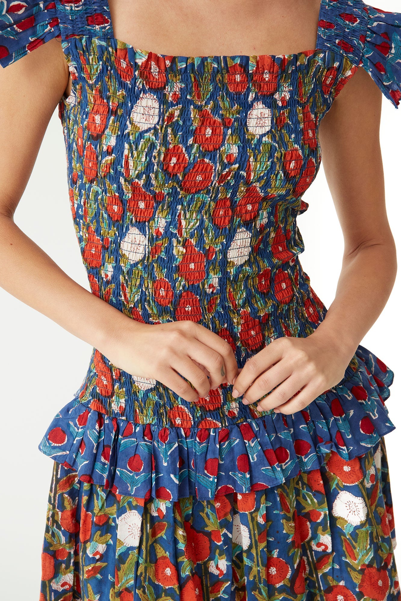 GEMMA - VESTIDO MIDI FLORAL