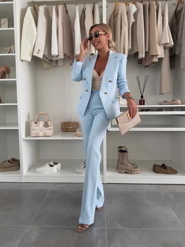 FÁTIMA · CONJUNTO DE BLAZER Y PANTALÓN