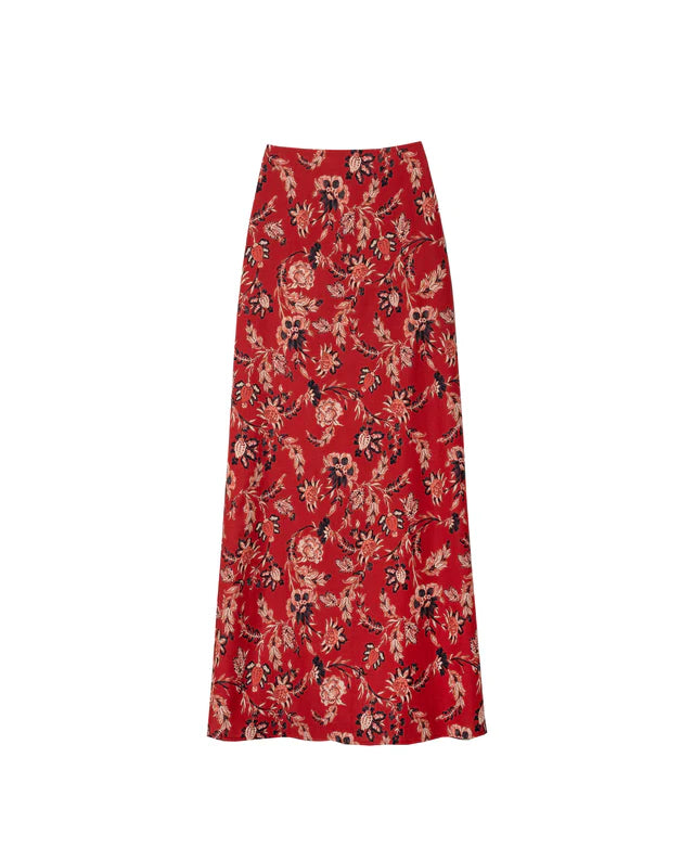 MAYTE - CONJUNTO ESTAMPADO DE TOP Y FALDA