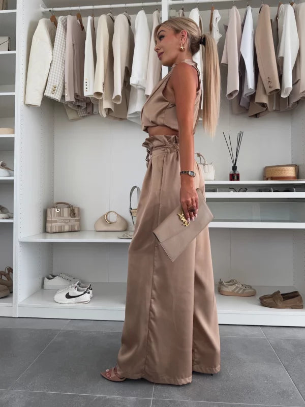 CONCEPCIÓN - CONJUNTO TOP Y PANTALÓN