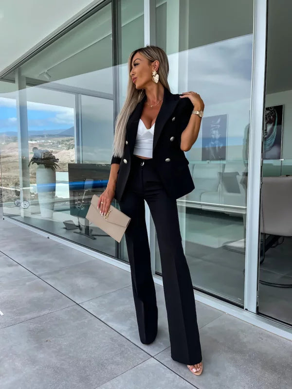 FÁTIMA · CONJUNTO DE BLAZER Y PANTALÓN
