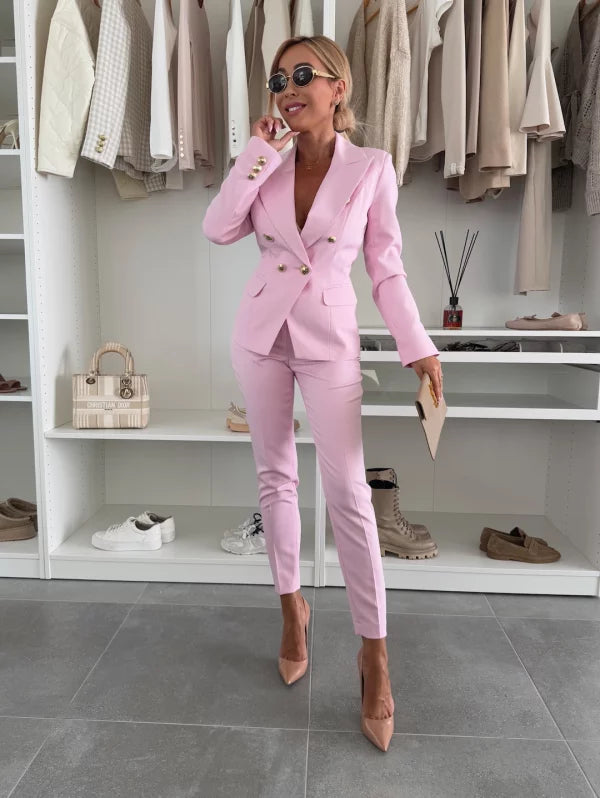 FÁTIMA · CONJUNTO DE BLAZER Y PANTALÓN