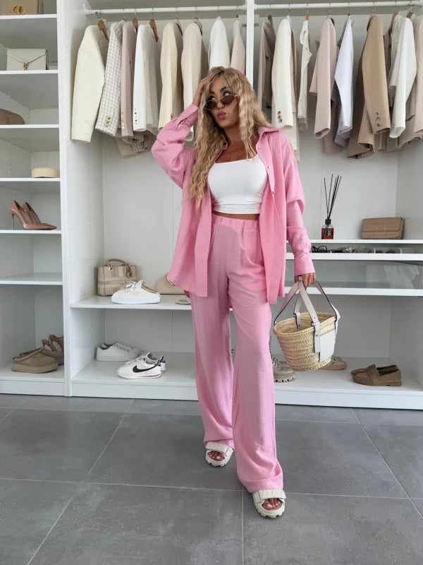 ERICA - CONJUNTO DE CAMISA Y PANTALÓN