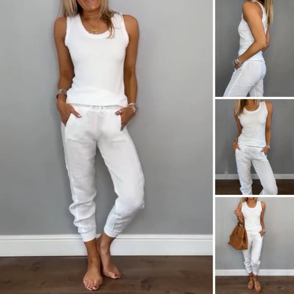EMILIA - CONJUNTO TOP Y PANTALÓN