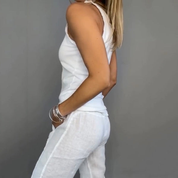 EMILIA - CONJUNTO TOP Y PANTALÓN