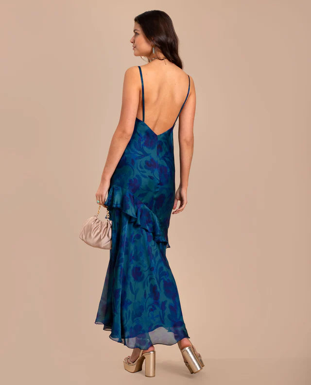 JUDITH - VESTIDO MIDI LENCERO