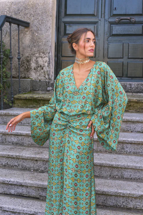 YASMÍN - VESTIDO LARGO DE FIESTA