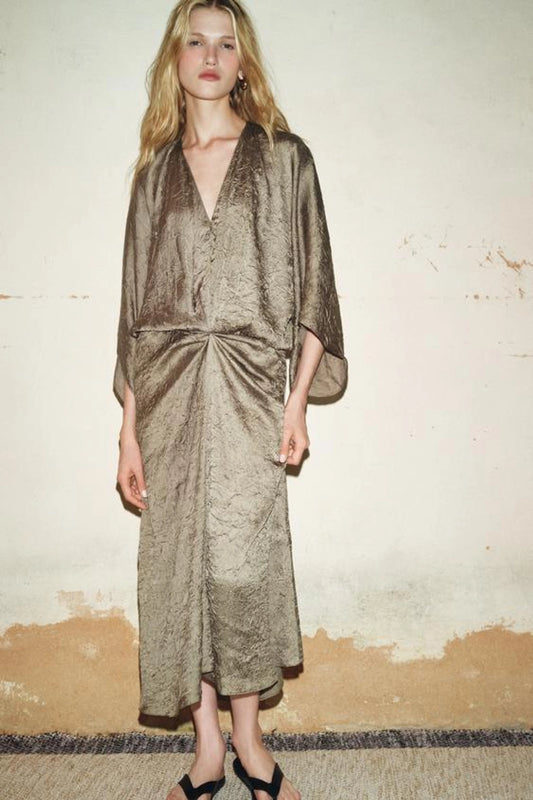 LORENA - VESTIDO CON EFECTO ARRUGADO