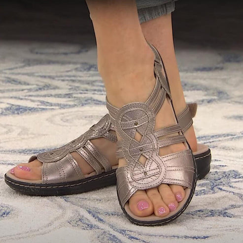 ROBERTA - SANDALIAS PLANAS ERGONÓMICAS