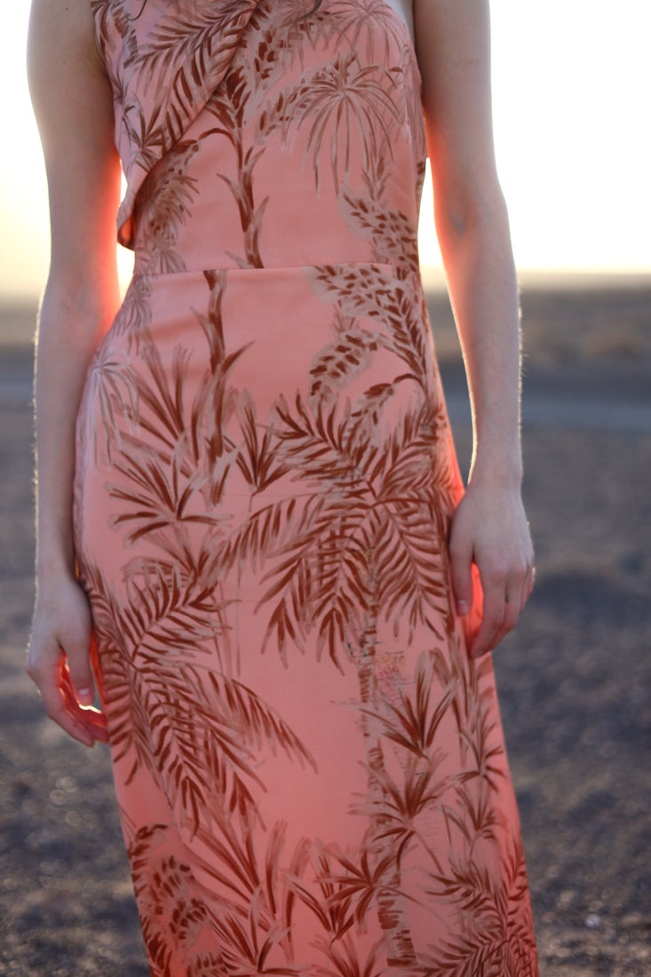 IRIS- VESTIDO CON ESTAMPADO FLORAL