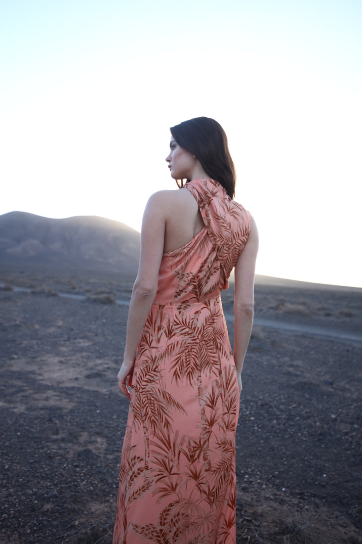 IRIS- VESTIDO CON ESTAMPADO FLORAL