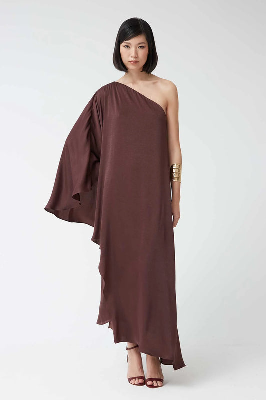 KENIA - CONJUNTO VESTIDO Y CAPA
