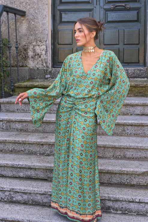 YASMÍN - VESTIDO LARGO DE FIESTA