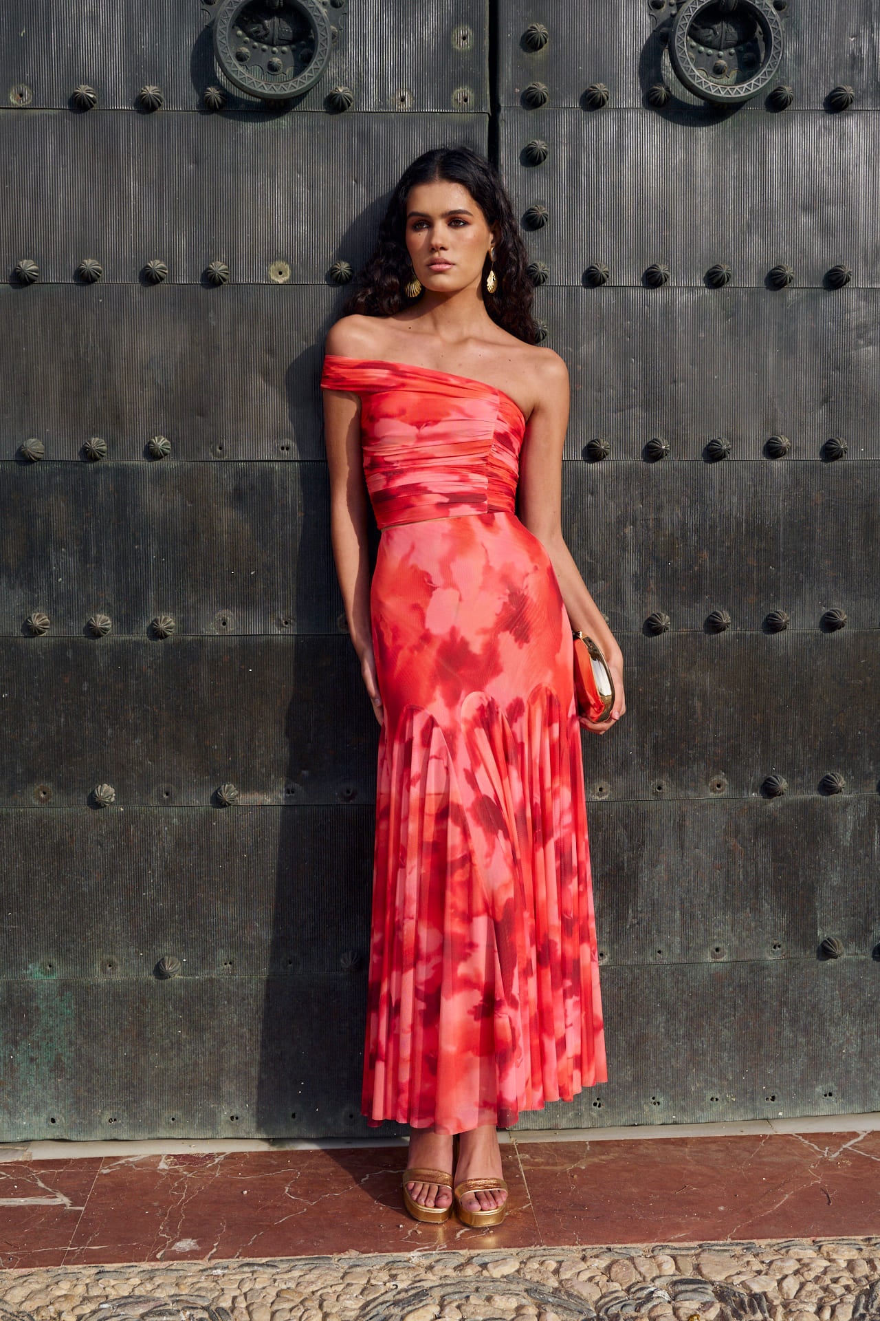 ESTER - CONJUNTO TOP Y FALDA