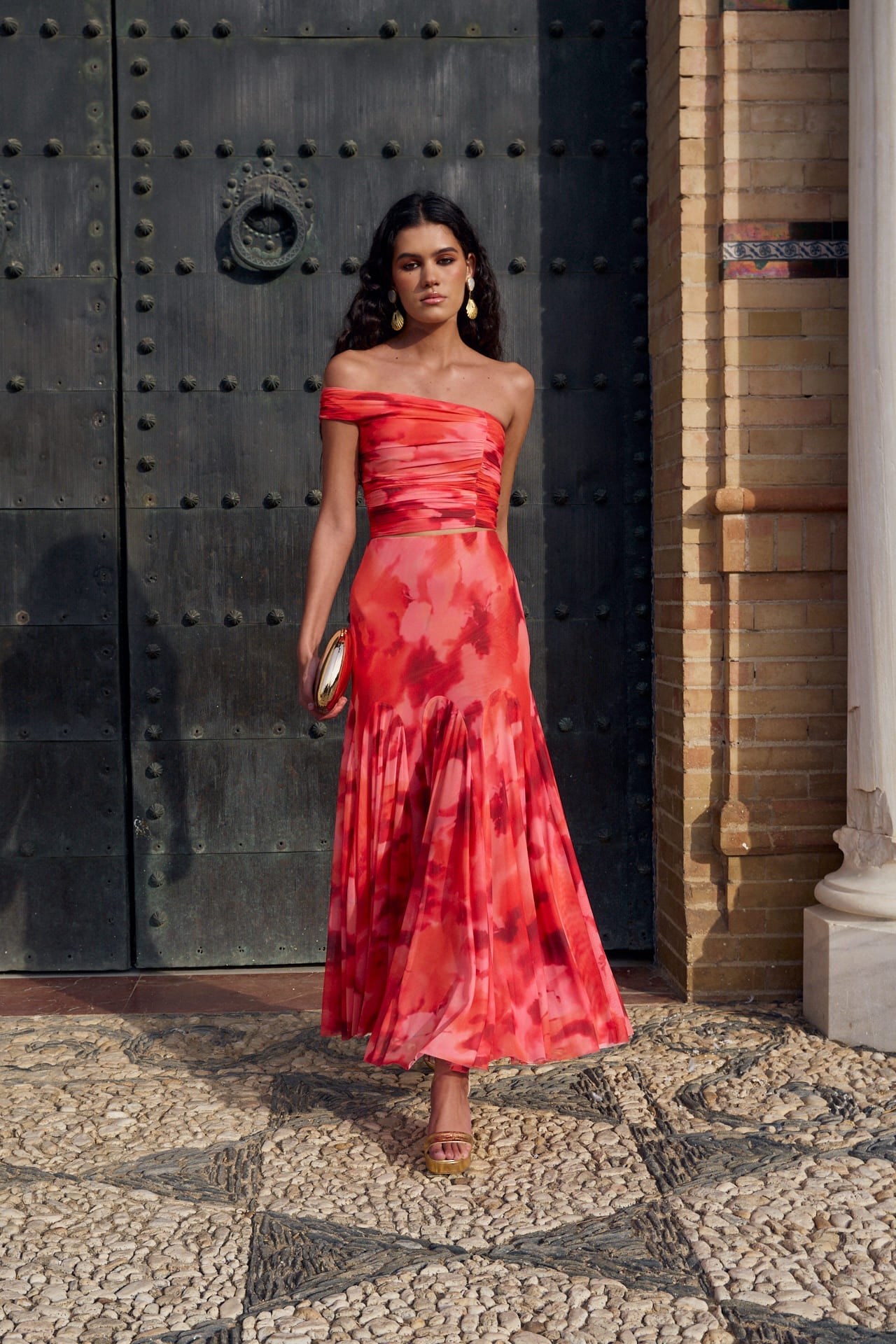 ESTER - CONJUNTO TOP Y FALDA
