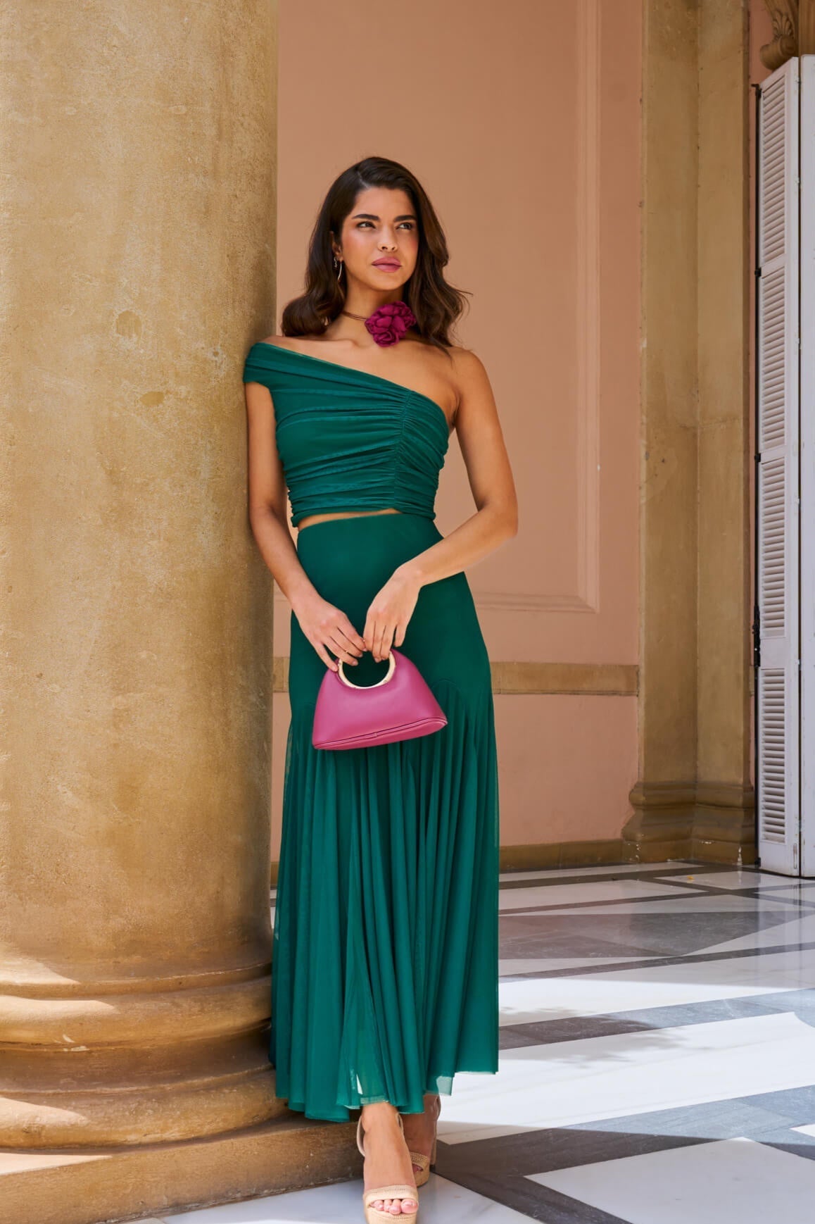 ESTER - CONJUNTO TOP Y FALDA