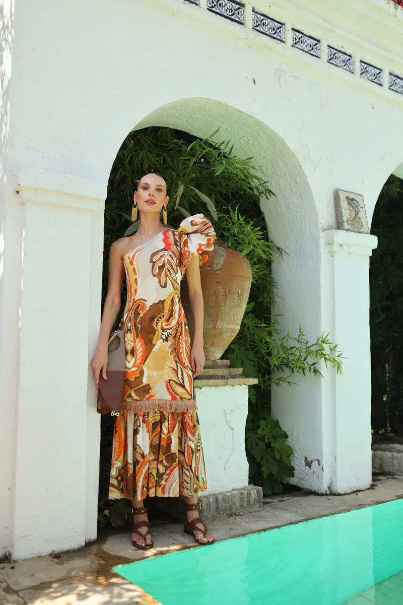 LEONARDA - VESTIDO CON MANGA VOLUMINOSA