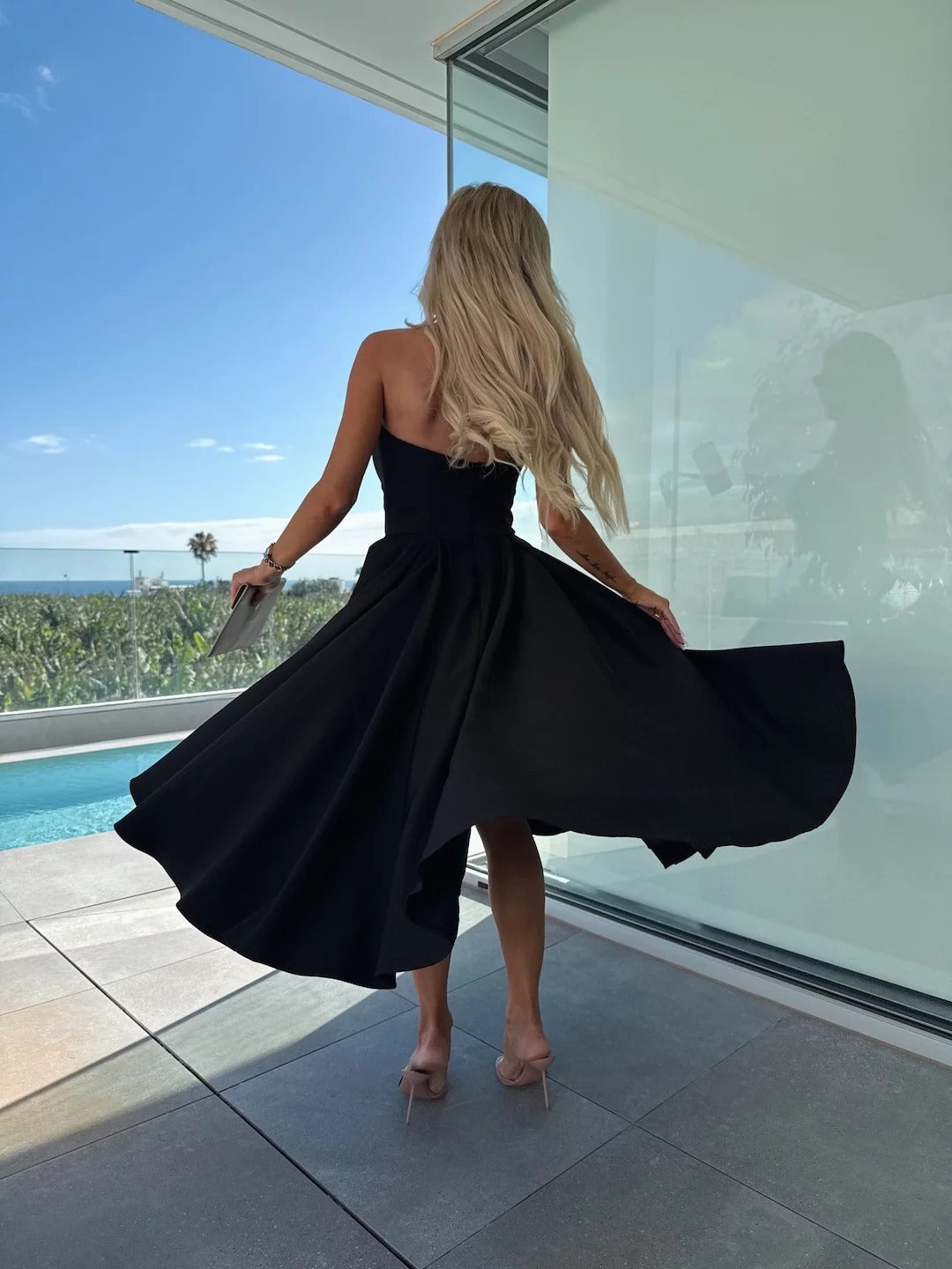 ROSEMARIE - VESTIDO SIN TIRANTES