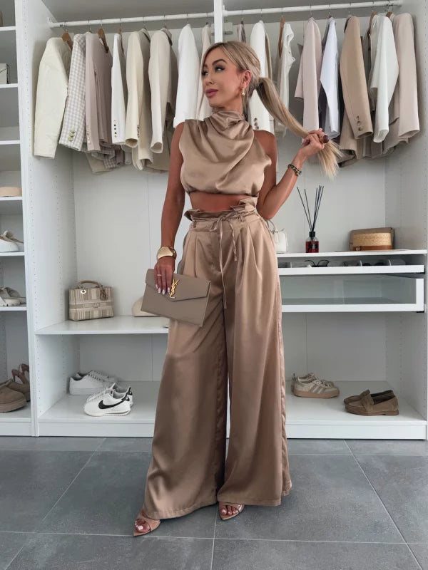 CONCEPCIÓN - CONJUNTO TOP Y PANTALÓN