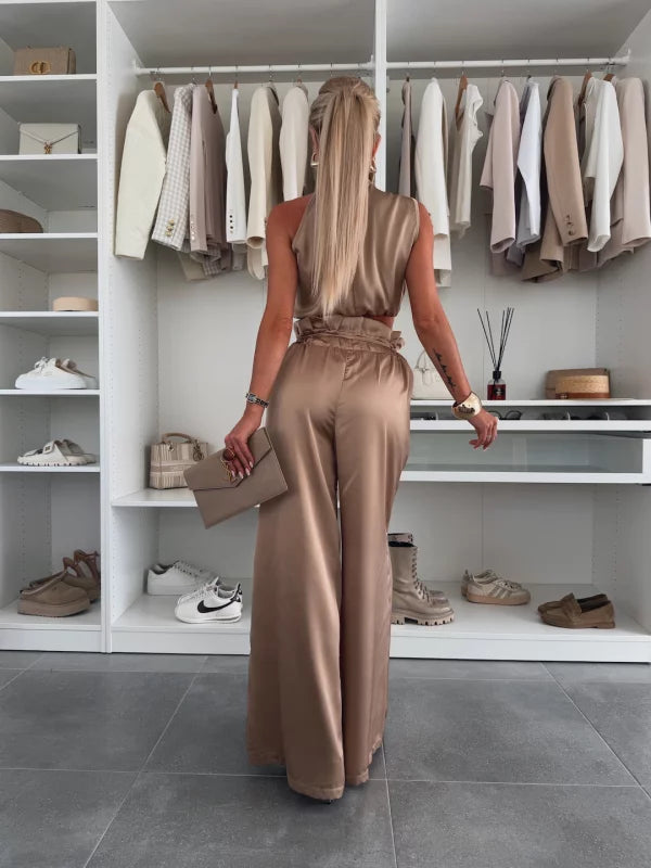 CONCEPCIÓN - CONJUNTO TOP Y PANTALÓN