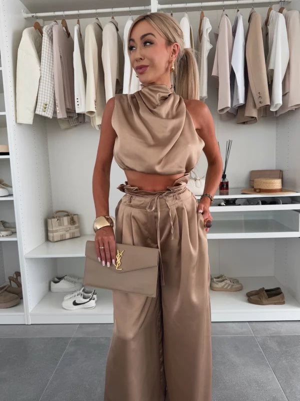 CONCEPCIÓN - CONJUNTO TOP Y PANTALÓN