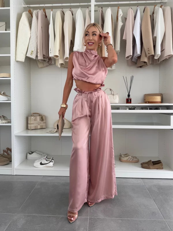 CONCEPCIÓN - CONJUNTO TOP Y PANTALÓN