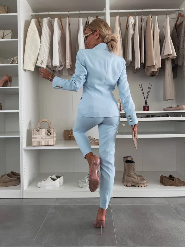 FÁTIMA · CONJUNTO DE BLAZER Y PANTALÓN
