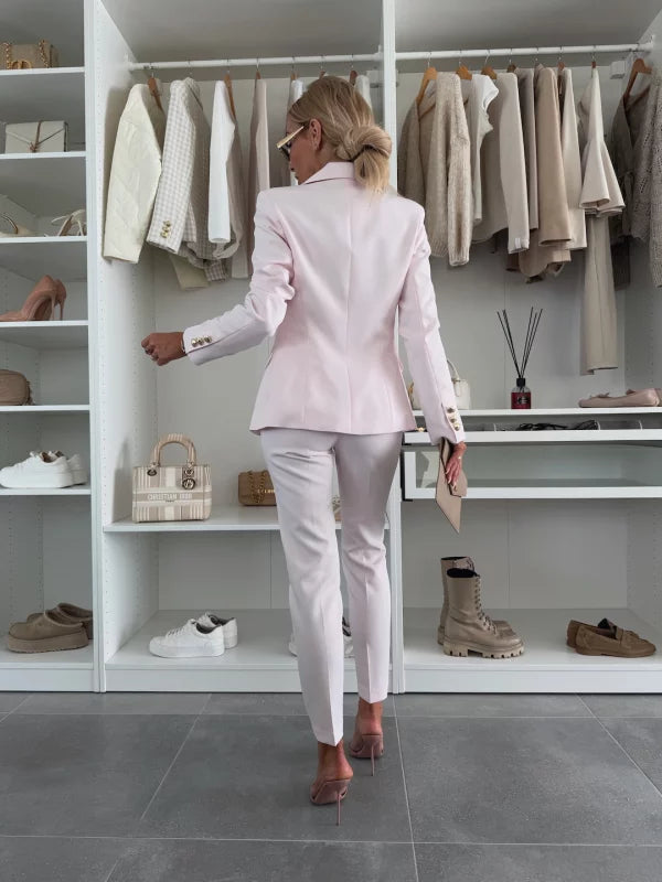 FÁTIMA · CONJUNTO DE BLAZER Y PANTALÓN