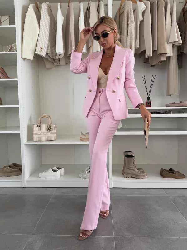 FÁTIMA · CONJUNTO DE BLAZER Y PANTALÓN