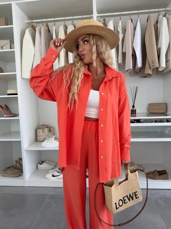 ERICA - CONJUNTO DE CAMISA Y PANTALÓN