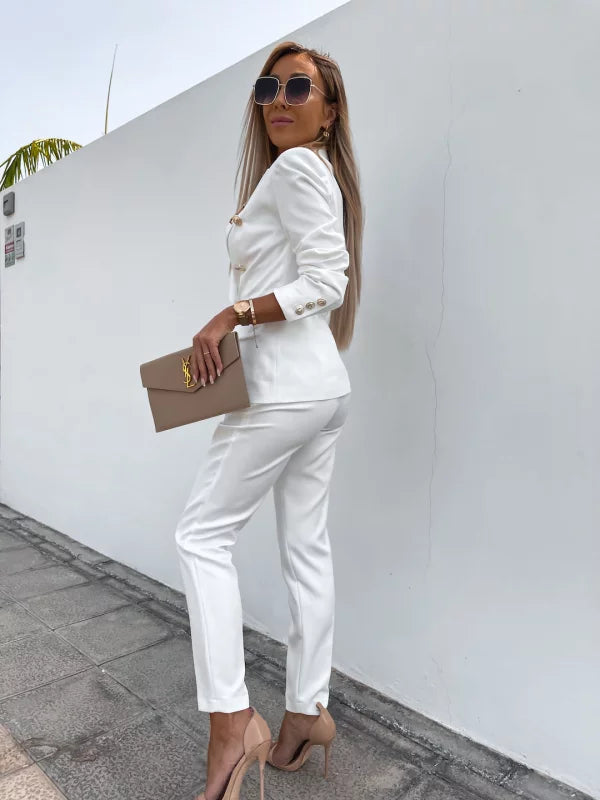 FÁTIMA · CONJUNTO DE BLAZER Y PANTALÓN