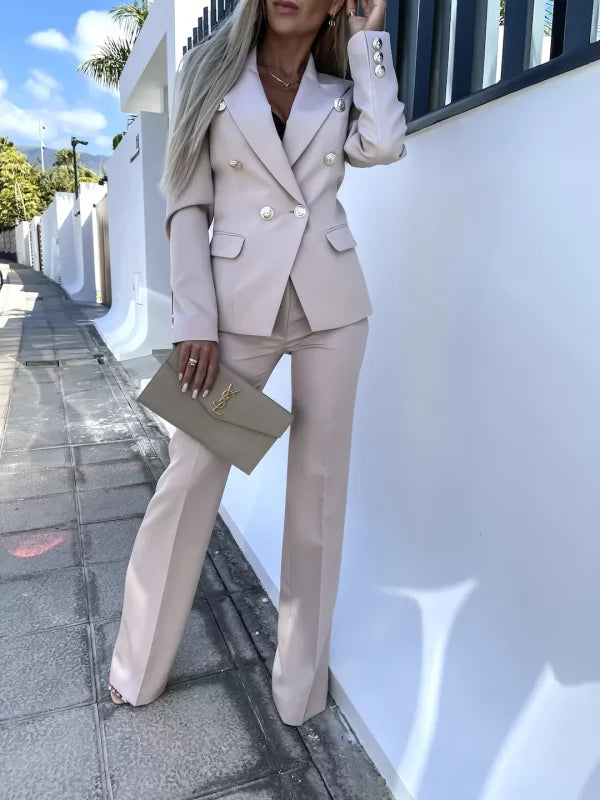 FÁTIMA · CONJUNTO DE BLAZER Y PANTALÓN
