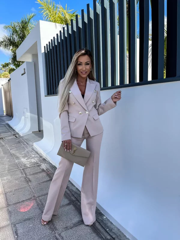 FÁTIMA · CONJUNTO DE BLAZER Y PANTALÓN