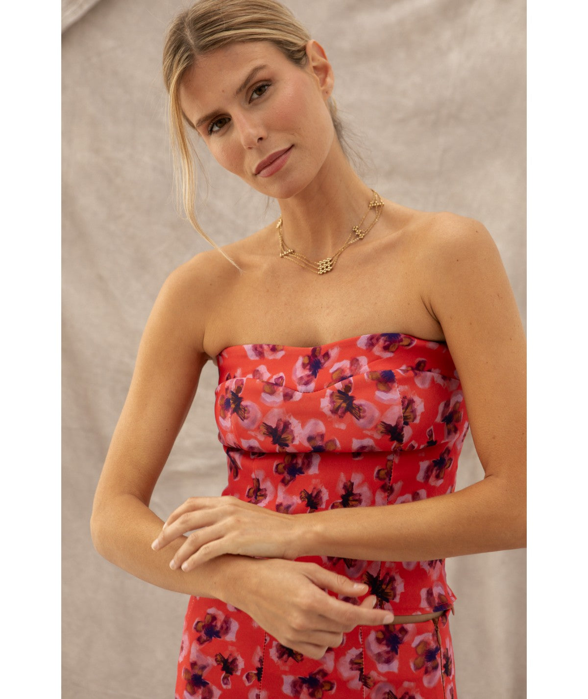 ANTONIA - CONJUNTO TOP Y FALDA