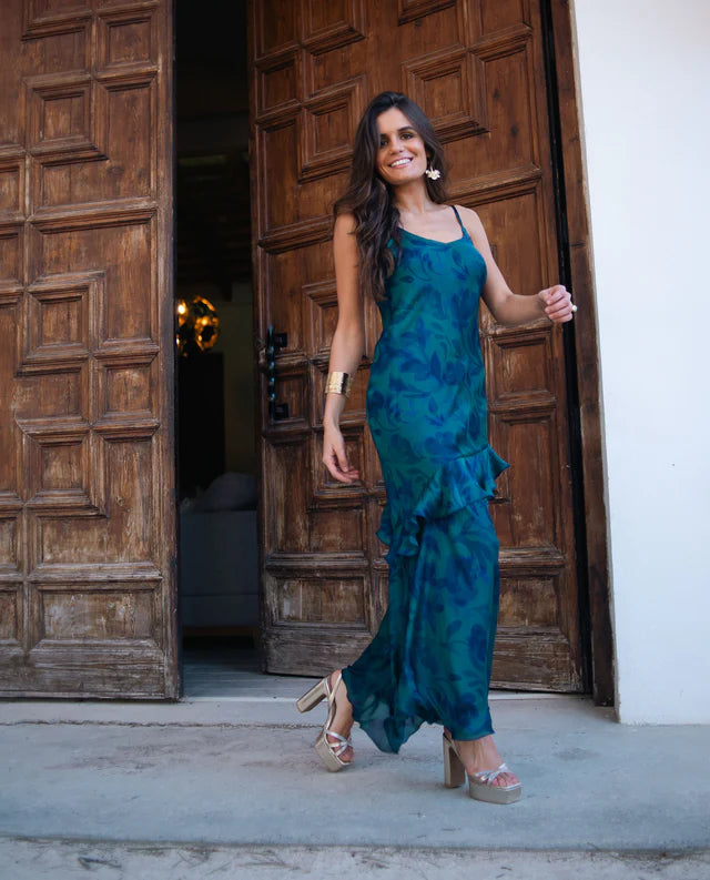 JUDITH - VESTIDO MIDI LENCERO