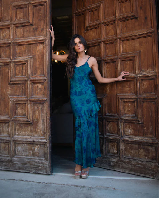 JUDITH - VESTIDO MIDI LENCERO