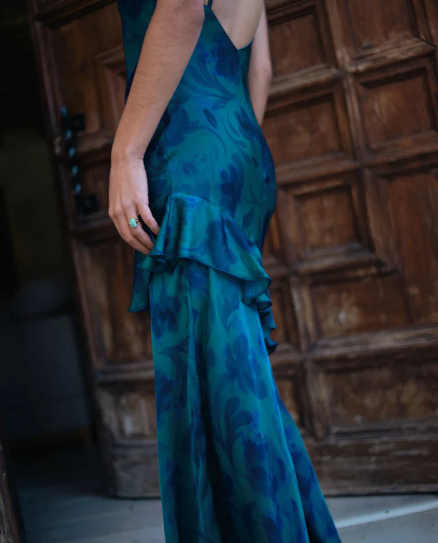 JUDITH - VESTIDO MIDI LENCERO