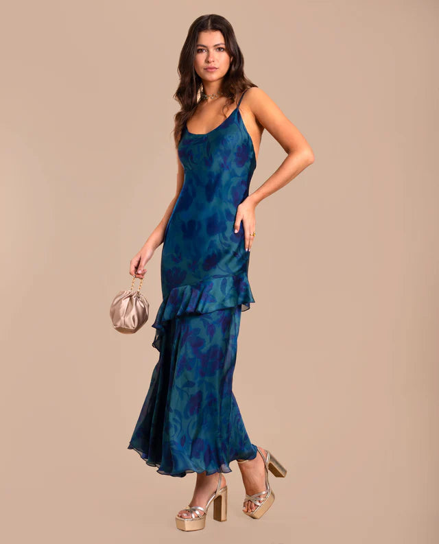 JUDITH - VESTIDO MIDI LENCERO
