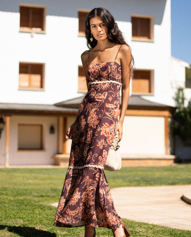 AURELIA - VESTIDO CON ESTAMPADO FLORAL