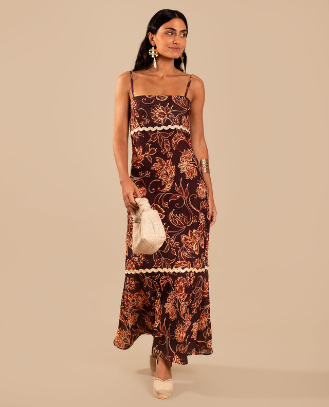 AURELIA - VESTIDO CON ESTAMPADO FLORAL