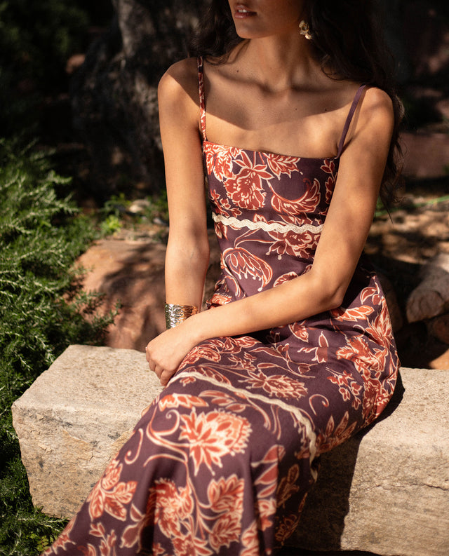 AURELIA - VESTIDO CON ESTAMPADO FLORAL
