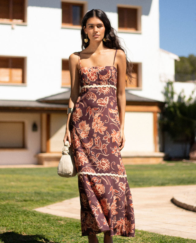 AURELIA - VESTIDO CON ESTAMPADO FLORAL