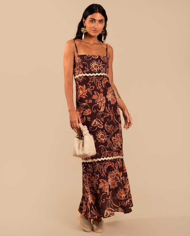 AURELIA - VESTIDO CON ESTAMPADO FLORAL
